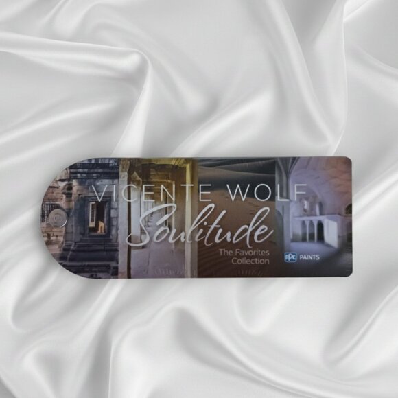 PPG Paints Vicente Wolf Soulitude Paint Color Swatch Book Collections Fan Deck - Picture 3 of 7